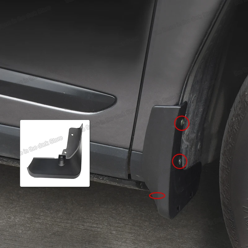 Прочный полипропиленовый автомобильный брызговик Lsrtw2017 для Acura RDX MDX 2013 2014 2015 2016 2017