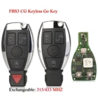 Пульт дистанционного управления Kutery CG MB FBS3 для Mercedes Benz W164 W166 W216 W221 W251 W207 W166 W212 315433 МГц система BGA