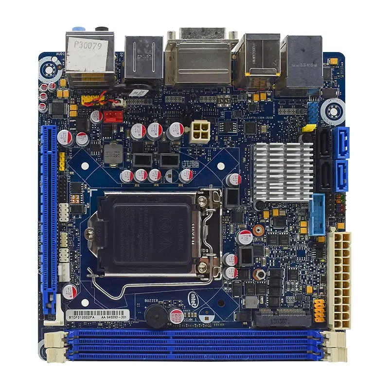 dh77df for intel lga 1155 h77 desktop pc motherboard ddr3 1600mhz ram 16gb pci e 3 0 core i7 i5 i3 cpus dvi hdmi sata3 mini itx free global shipping