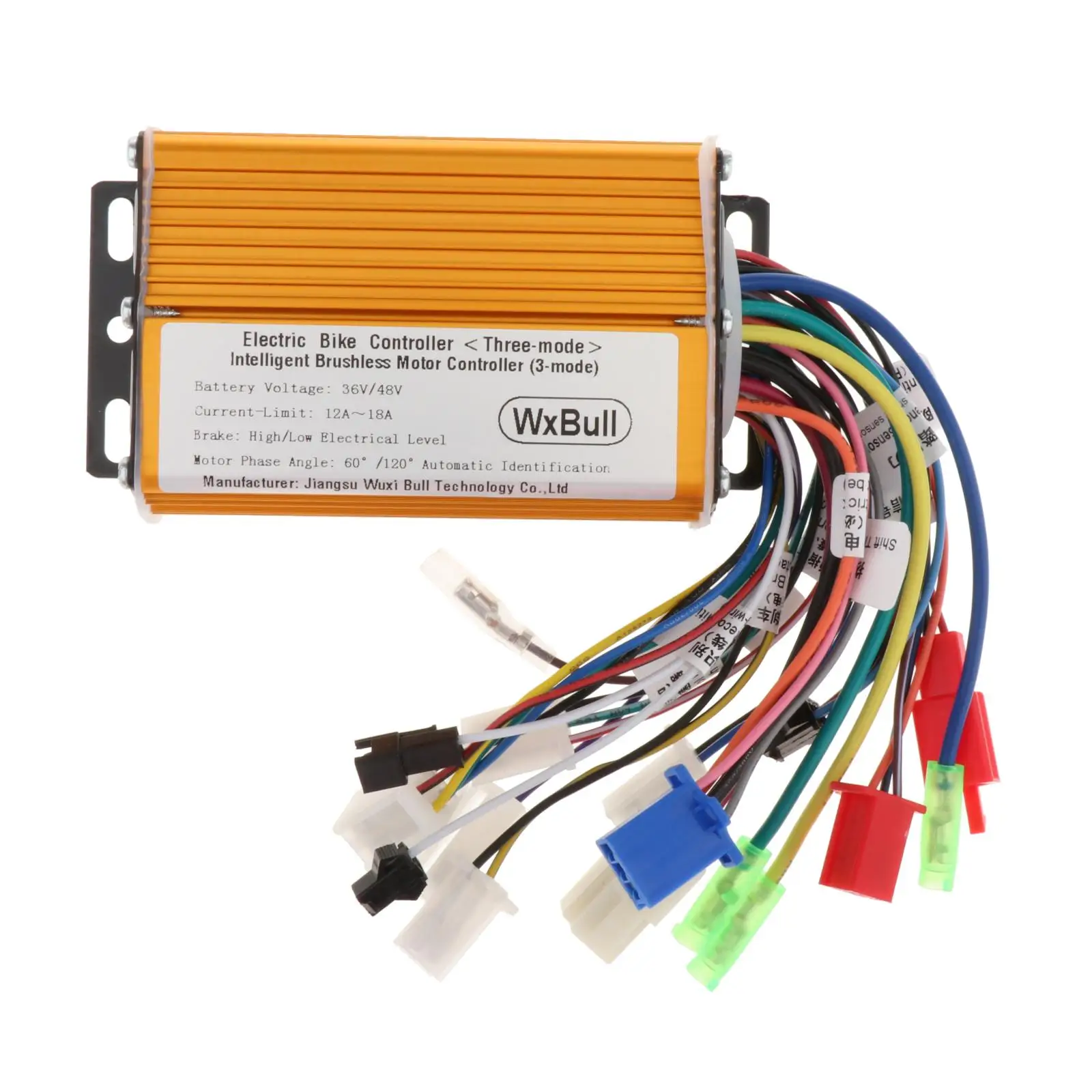 

E-Bike Brushless Motor Controller 24V/36V/48V Control Box Conversion Kit