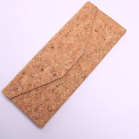 Экологичный португальский футляр для очков из натуральной пробки, складные деревянные футляры для хранения очков для женщин и мужчин, популярный подарок для веганов