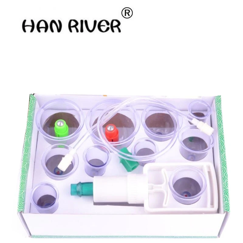 HANRIVER 2018 10 штук пластиковой вакуумной терапии магнитотерапии здравоохранения
