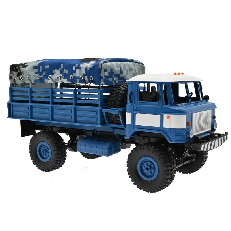 

for WPL B-24 Remote Control Truck DIY Off-Road 4WD RC Car 4 Wheel Buggy Drive Climbing GAZ-66 Vehicle for Birthday Toy