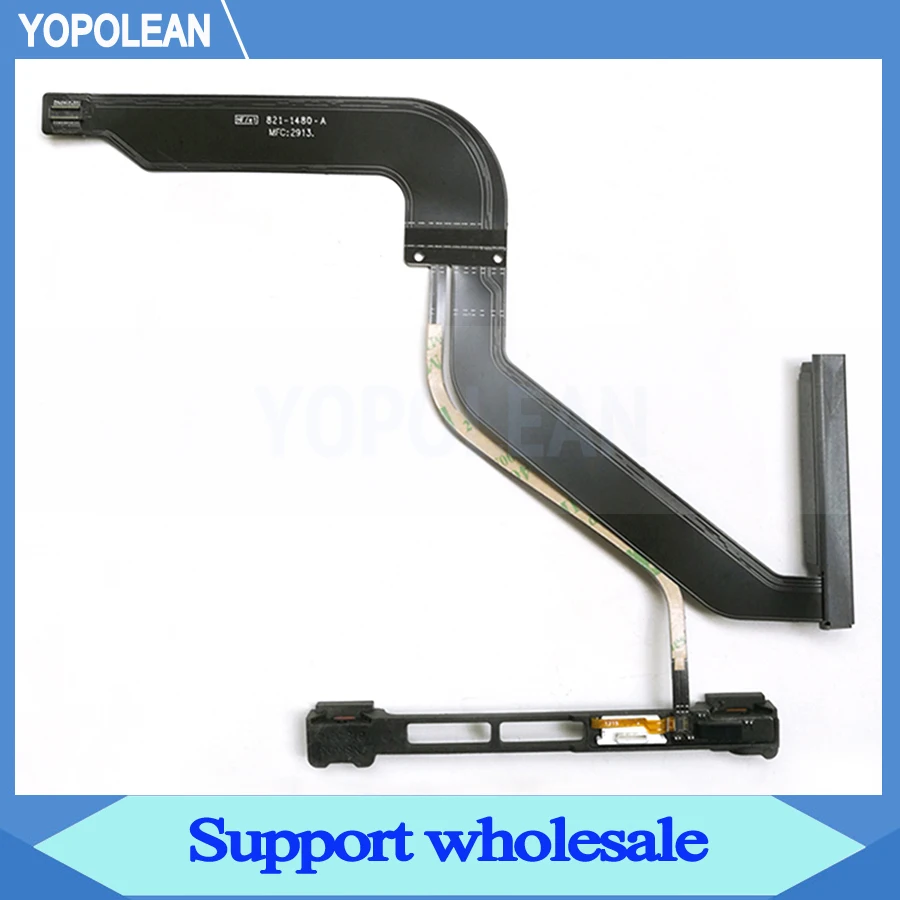 Новый оригинальный кабель для жесткого диска SATA 821 1480 A с кронштейном Macbook Pro 13