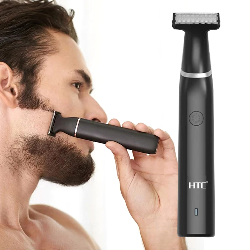 Streamer For Mens Moustache Whiskers Razor Face Shaving Clipper Bikini Hair Cuts Trimmer Machine