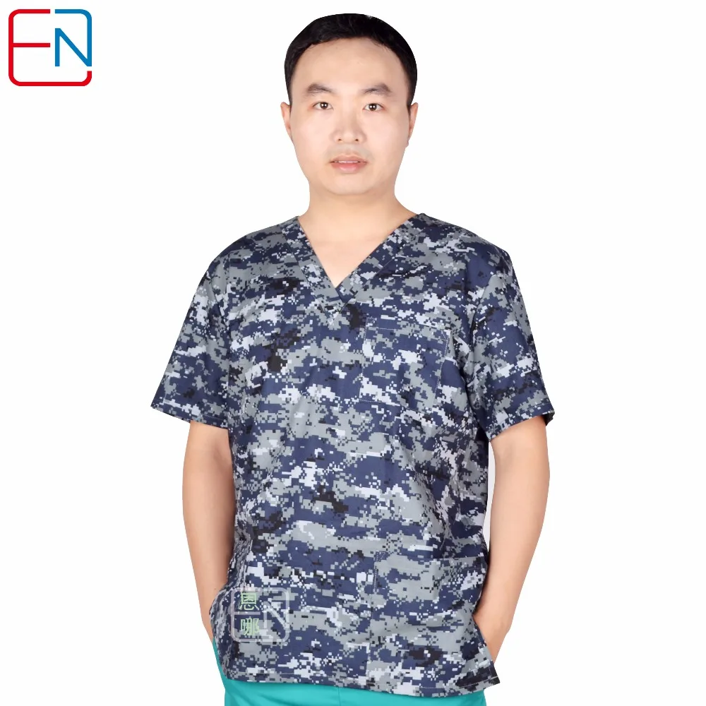 Мужской скраб топ из 100% хлопка| |