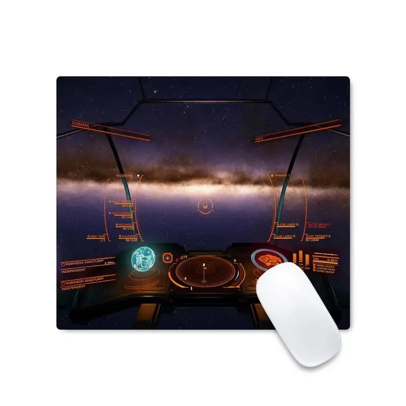 

Sense of science and technology Durable Rubber Mouse Mat Protect Game Officework Mat Non-slip Laptop Cushion
