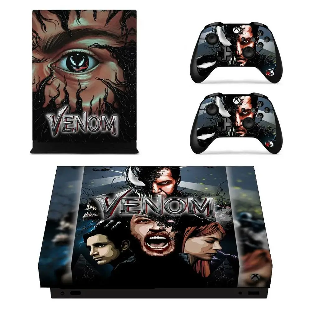 Пластырь с ядом для Xbox One X виниловые наклейки на кожу Pegatinas Adesivo one консоли пульта