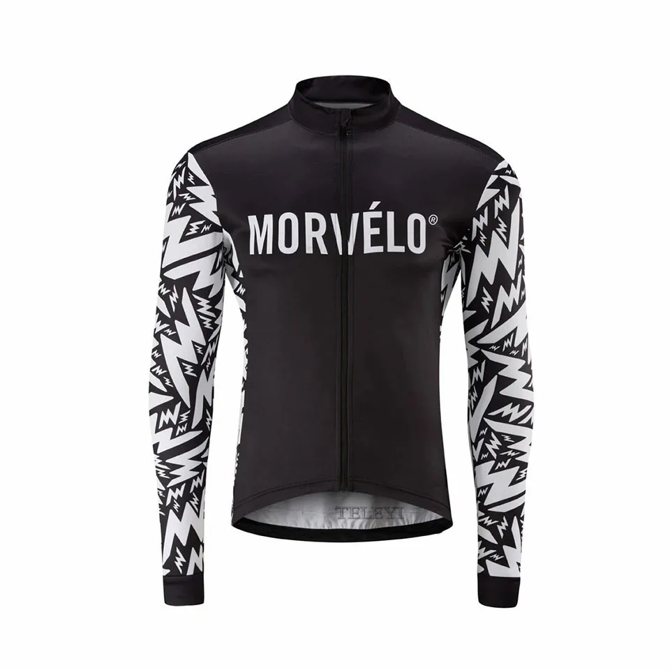MORVELO весенняя одежда для велоспорта с длинными рукавами, джерси, разноцветный велосипед, спортивная одежда, спортивная рубашка, велосипедная майка