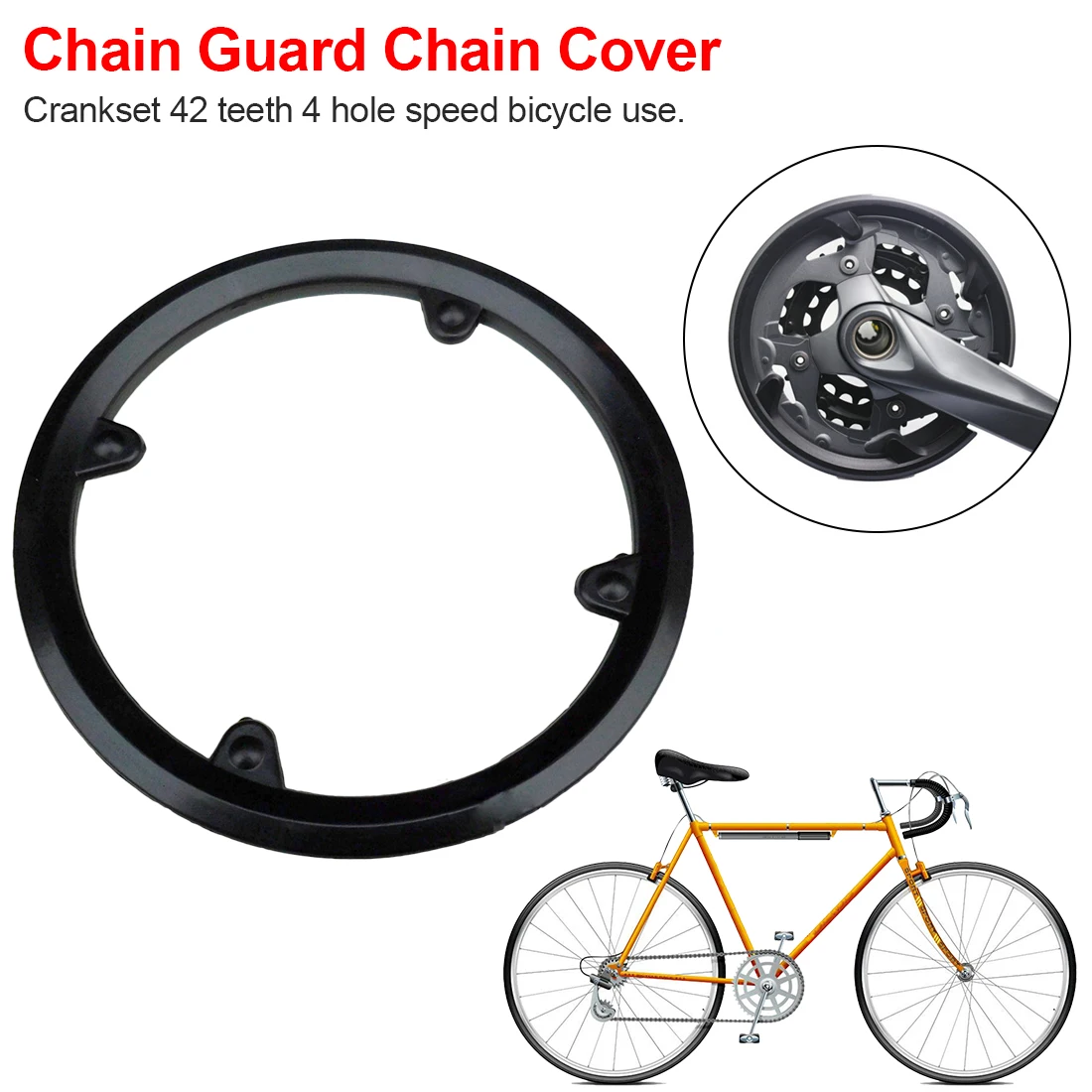 Горячая распродажа 42T велосипед Велоспорт Вселенной диаметра окружности болтов