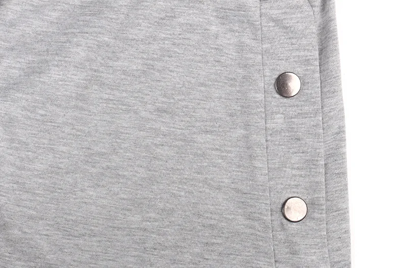 

Fashion Autumn Casual Sexy long Dress for womens Spring Solid color long sleeve o neck button slit dress female High street