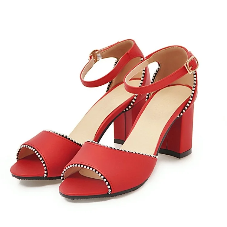

2020 new fashion adult women's shoes High-heeled sandals 8-417