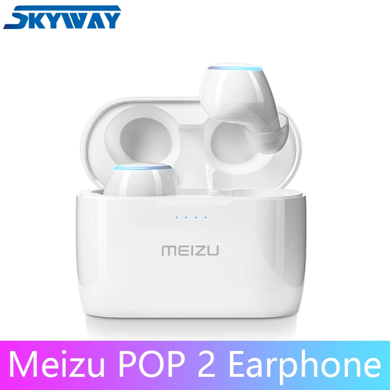 Официальный Meizu POP 2 TW50S Bluetooth 5,0 наушники настоящие беспроводные наушники IP5X водонепроницаемые спортивные наушники-вкладыши для смартфонов