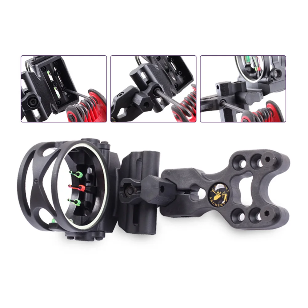 3 Контактный прицел блочного лука лук и стрелы лазерный точные обновления Замена