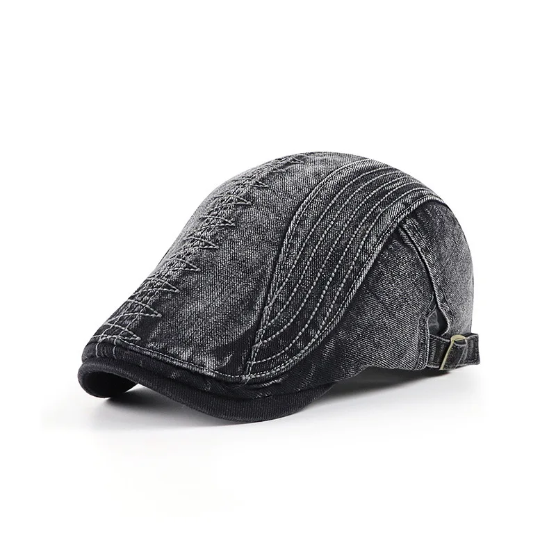 High Quality Cap Men Visor Hat Winter Autumn Warm Flat Caps Vintage Man Boinas Gatsby Hats Winter Sun Hat