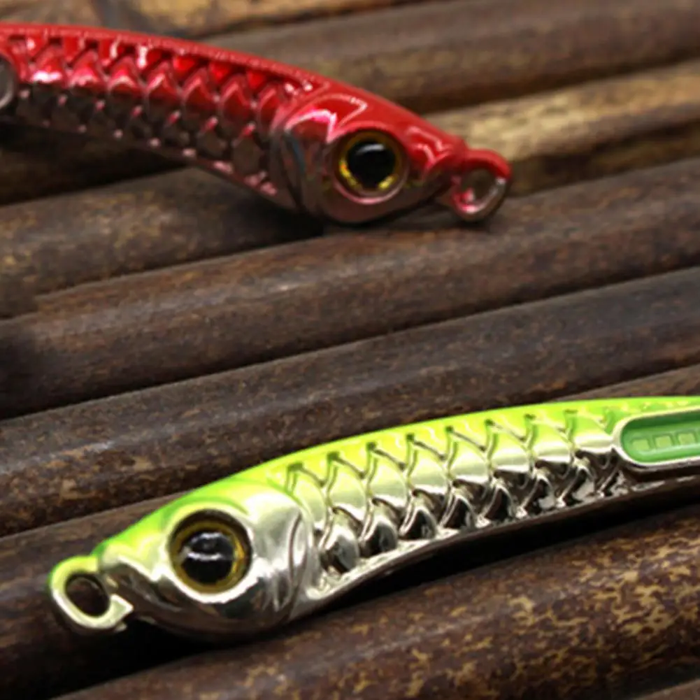 

Making Sound Easily Throw Metal Jigs Plate Hard Artificial Lure for Sea