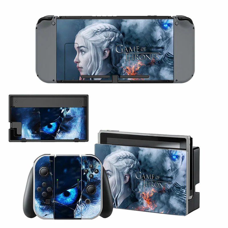 Настенный переключатель Игра престолов стикер s nintendo Switch кожа виниловые наклейки