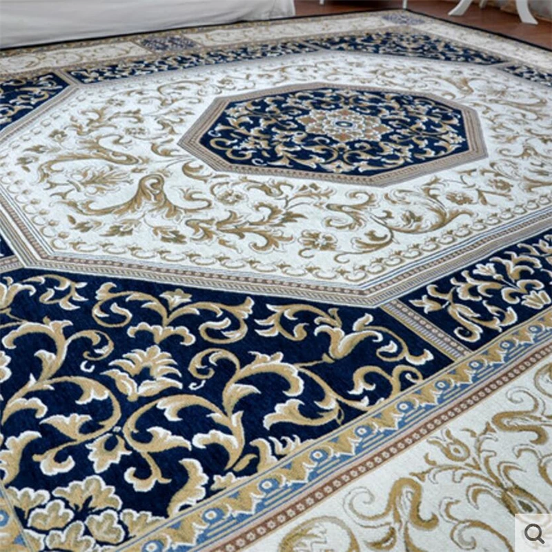 Традиционные Мягкие плотные дизайнерские коврики в китайском стиле для гостиной