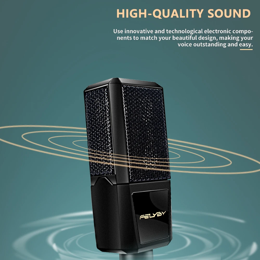 FELYBY bm 800 Модернизированный профессиональный конденсаторный микрофон BM1000 для