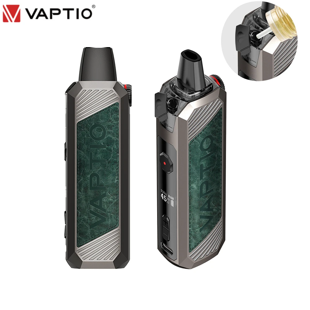 Подарочные катушки набор для вейпа 45 Вт Vaptio PAGO kit 4 3 мл бак распылителя 1500 мАч