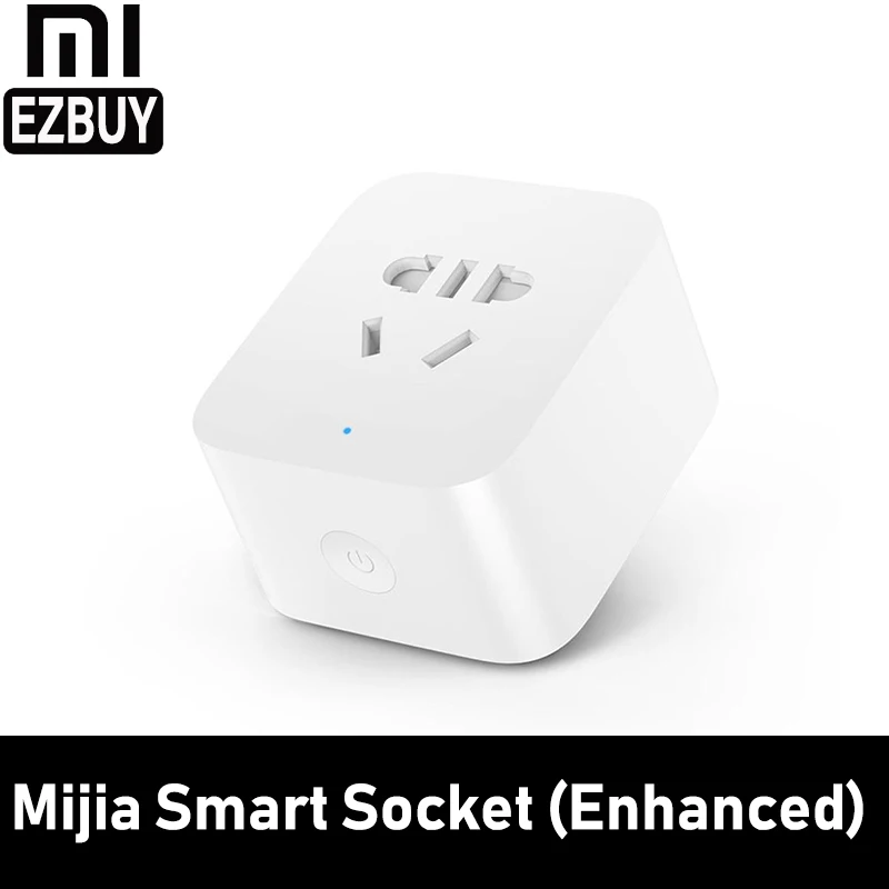 Оригинальная умная розетка Mijia Xiaomi улучшенная вилка WiFi контроль мощности таймер