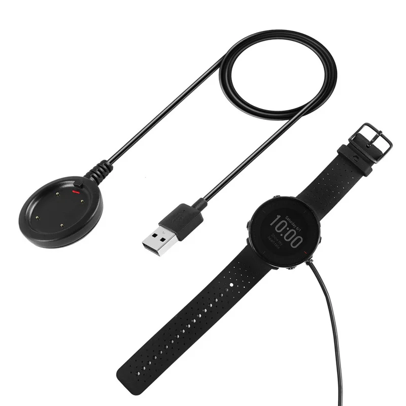 

USB зарядный кабель Замена для полярного Vantage V / M магнитной док-станции 100 см зарядное устройство смарт-часы кабель аксессуары воспламенения
