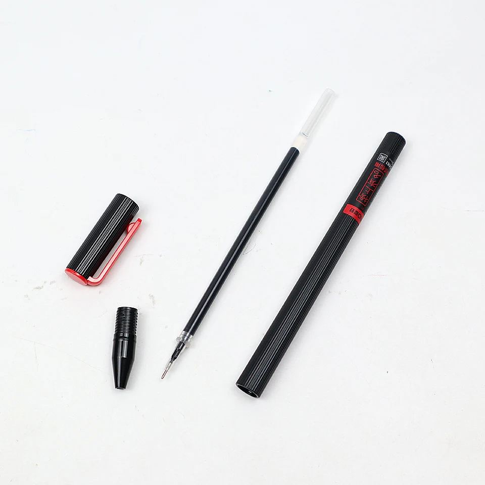 6pcs/lot Gel Pen 0.5mm Black/Blue/Red Ink Superior Quality Good Writing ink Pens Office &amp School Neutral Supplies PEN | Канцтовары