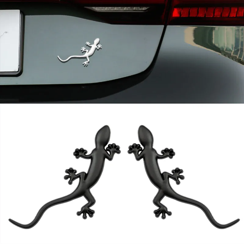 3D эмблема Gecko металлическая наклейка на багажник для BWW BENZ Audi Sline A4 A3 A1 A5 A6 A7 B6 B7 B5 Q3 Q5