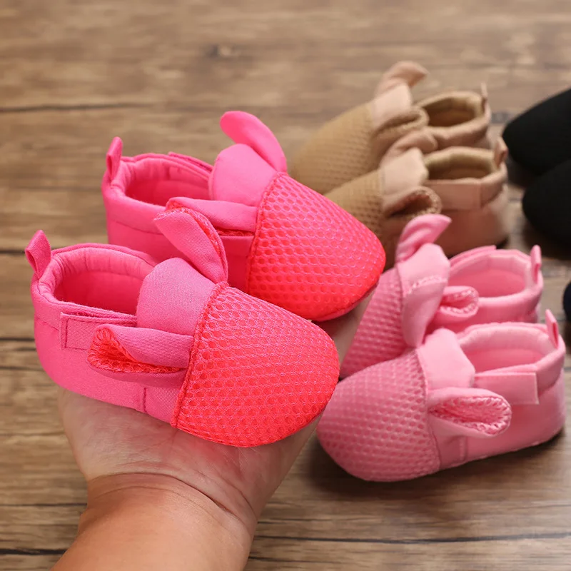 Тапочки для маленьких мальчиков и девочек Сетчатая обувь с милыми мультяшными