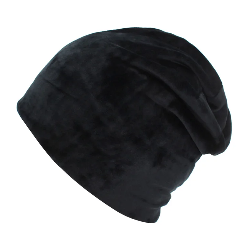 Женские шапочки облегающие шапки зимние для женщин мягкие повседневные