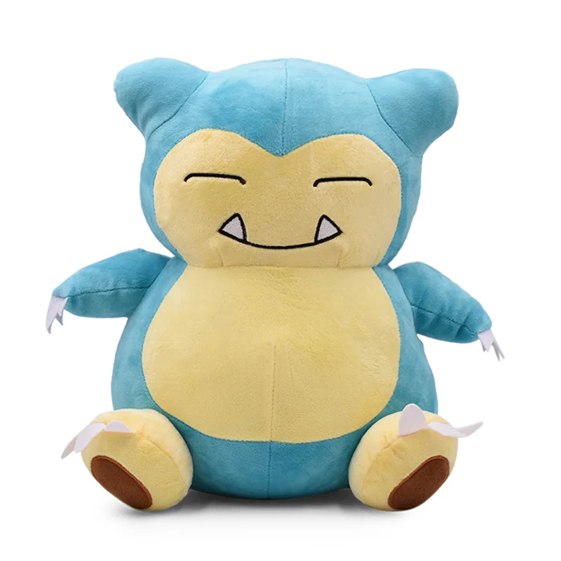 Snorlax Аниме Кукла Пикачу тортерра Snorlax Zeraora Rayquaza Charizard Bagon Lucario мультфильм чучела Peluche плюшевые игрушки Рождественский подарок - Цвет: Snorlax