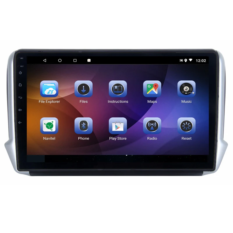 10 1 &quot4G RAM 8 ядер Android автомобильный DVD GPS навигация для Peugeot 2008 208 2013 2014 2015 2016 аудио