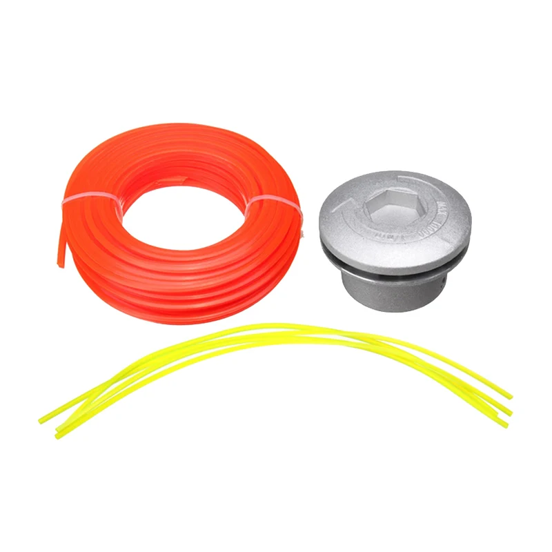 

Aluminum Grass Trimmer Head,Brush Cutter Head,Lawn Mower Accessories Cutting Line Head Replacement Fit Most Lawn Mower
