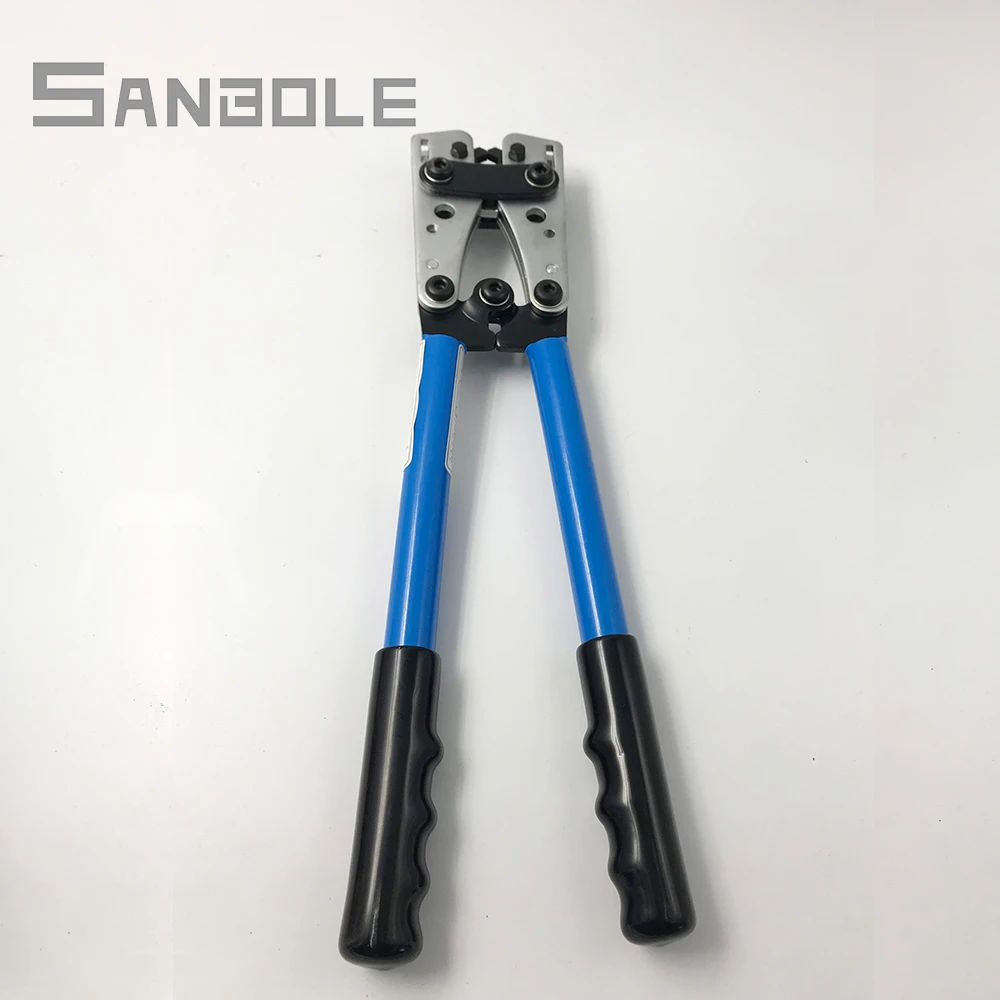 Плоскогубцы для обжима Обжимные Клещи 6 50mm2 плиерцементный трещотка электрик