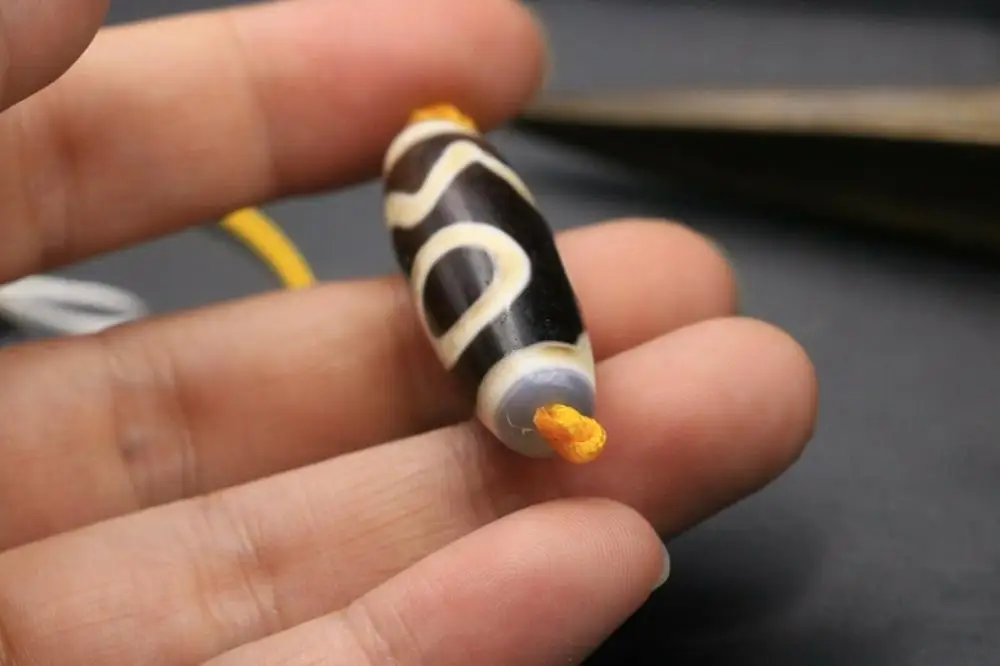 Treasure Magic LKbrother высшее качество энергетический Тибетский Старый Агат xizenghuaizhu Totem