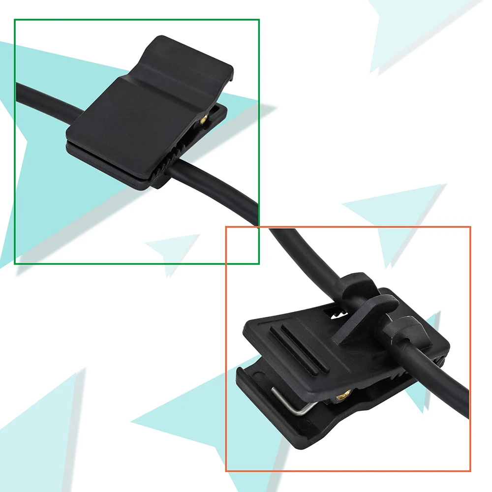 Suitable for tactical shooting headset Y-Wire cable kit COMTAC microphone + U94 PTT Kenwood plug