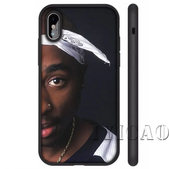 IYICAO 2pac Tupac и Biggie Мягкий силиконовый чехол для iPhone 5 5S SE 10 X XS XR Max 6 6s 7 8 Plus 11 pro max |