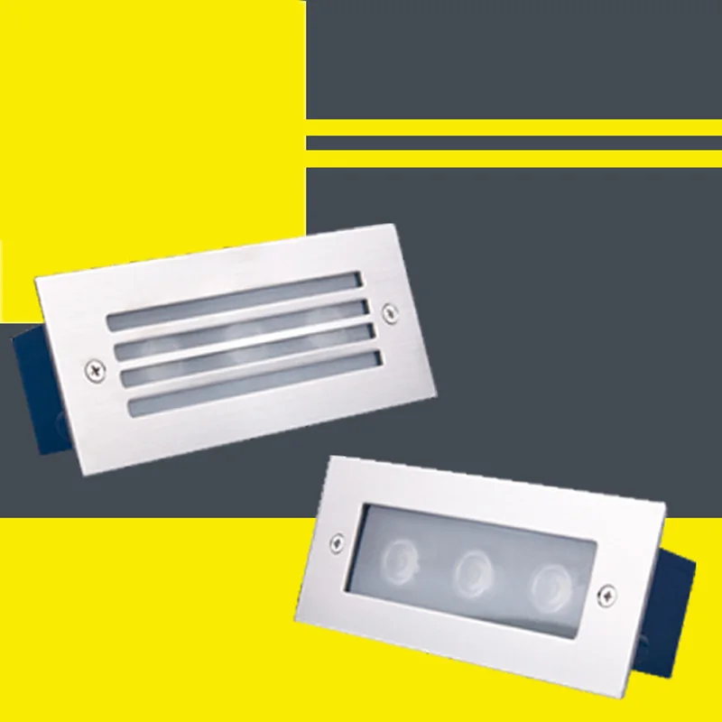 IP67 85-265V Garden LED Brick Light Wall Recessed Outdoor Underground Lamp 3W | Дом и сад