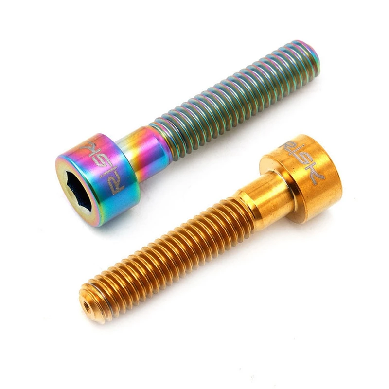 2 шт. титановые болты для горных велосипедов 6 х30 мм|Велосипедный тормоз| |