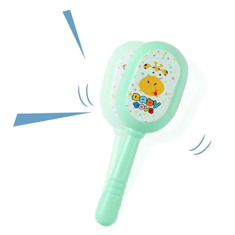 6 шт. Веселые барабанные песочные молотки трубы Музыкальные Игрушки для