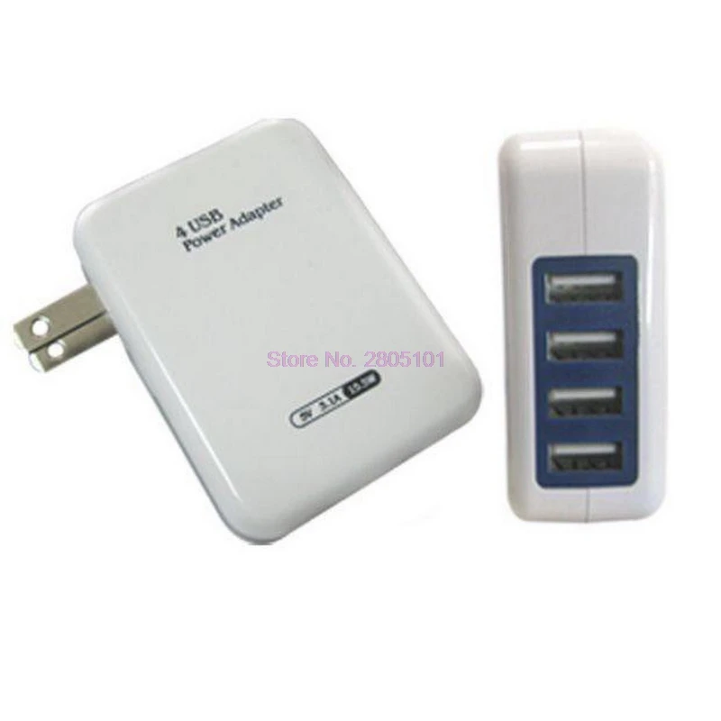 

by dhl 200pcs EU US Plug 4 Ports Usb Wall Charger Adapter Micro Usb HUB Charger Power For Samsung For iPhone 5 6 7 For iPad