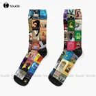 Шекспир играет носки женские носки персонализированные Индивидуальные Унисекс Взрослые подростковые Молодежные носки 360  цифровой принт модные новые
