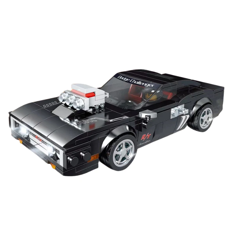 

75893 Creative Formula Supercar Dodge Charger Building Blocks Racing Sports Vehicle Model Bricks Educational Toys For Kids Gift