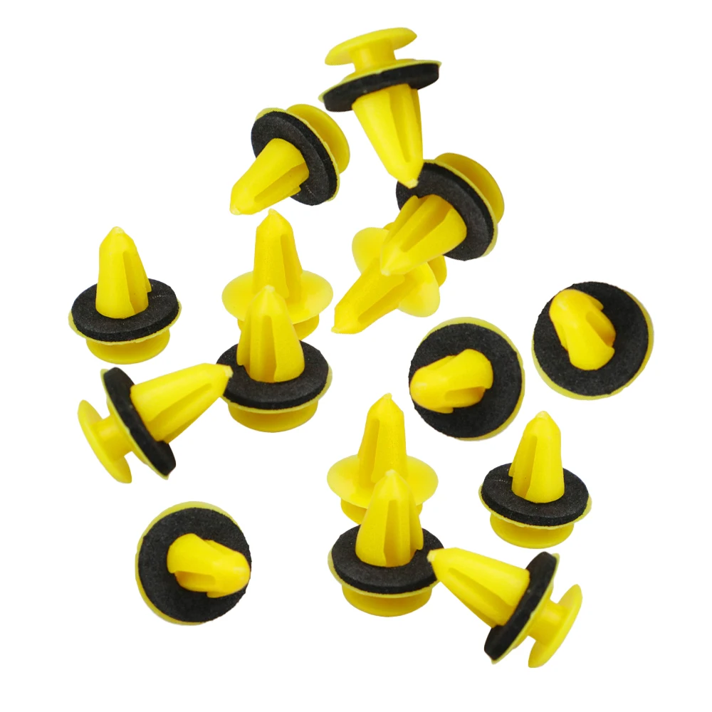 50X Auto Fastener Clip Door Trim Panels Clips Plastic Fixed for Lada Kalina Golf Land Rover Chevrolet Jaguar NEW | Автомобили и