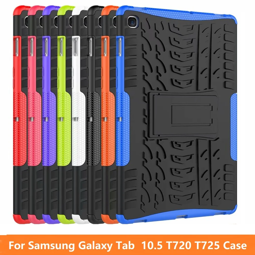 Сверхпрочный чехол для samsung Galaxy Tab S5e 10,5 чехол T720 T725 чехол TPU+ PC подставка противоударный чехол для samsung T720 T725 чехол