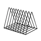 Подставка для журналов, держатель для записей, Настольная книжная полка, многофункциональный треугольный органайзер для файлов, Декор для дома и офиса