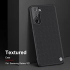 Для Samsung Galaxy S21case NILLKIN текстурированная нейлоновая волоконная прочная нескользящая тонкая и легкая задняя крышка для Samsung S21 plus S21 Ultra
