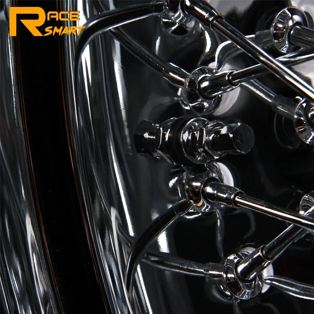 Мотоцикл 1" x8.5" Хром задние колеса диски для Harley Davidson FLSTC FAT BOY мотоциклы аксессуары модификация колеса диски