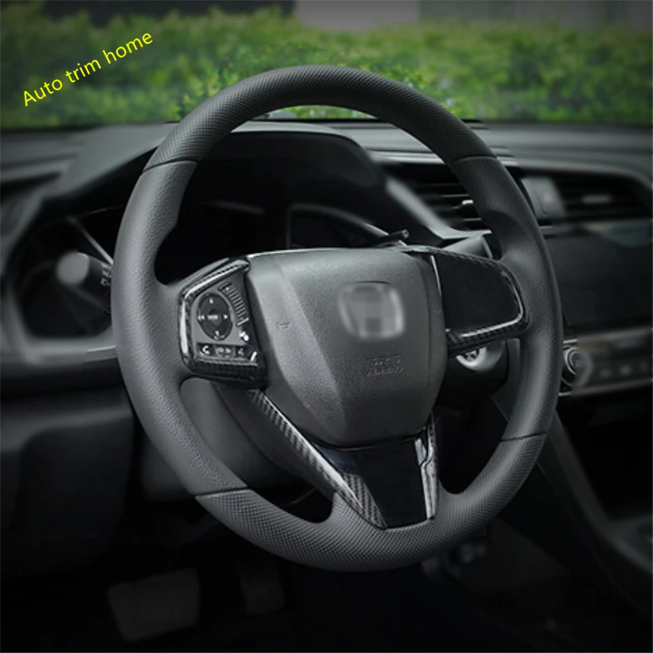 Панель рулевого колеса Lapetus обшивка подходит для Honda CRV CR-V 2016-2020 автомобильные