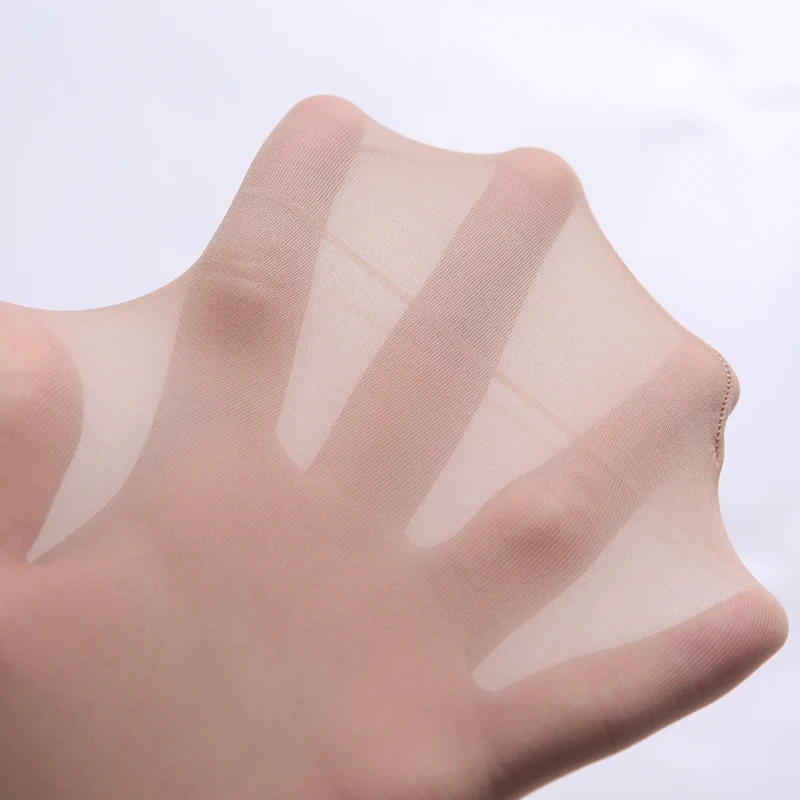 

Summer Thin Large Size Tights Anti-hook Tear Resistant Super Elastic Magical T Crotch Seamless Pantyhose Plus Size Nylons Lady